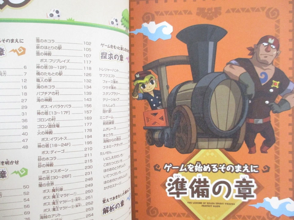 LEGEND OF ZELDA Daichi no Kiteki Perfect Guide DS Book Japan EB04 SeeCondition - Image 3 of 4