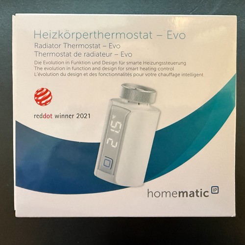 Homematic IP Evo Heizkörperthermostat - Weiß