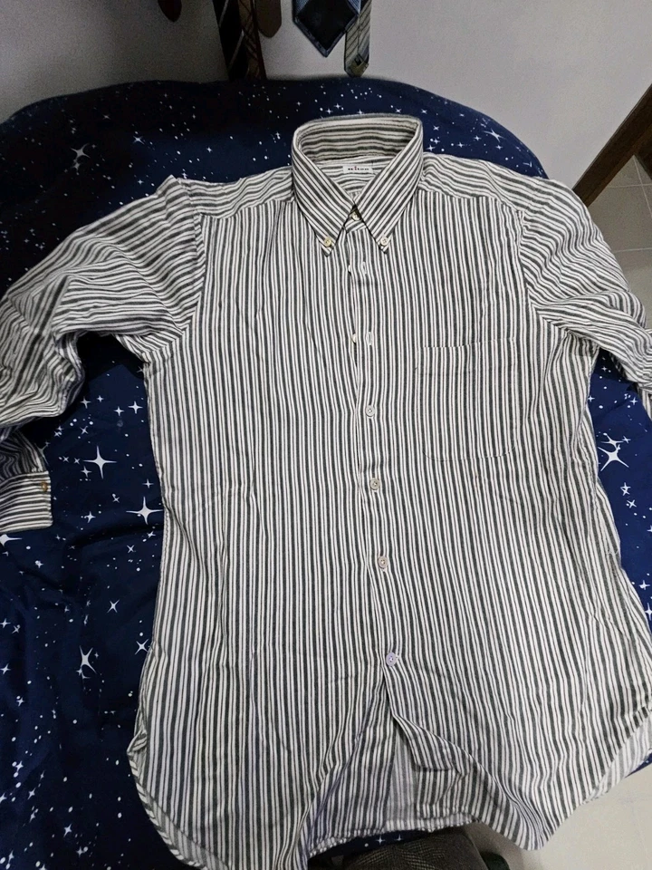 Camicia sartoriale uomo Kiton taglia M - Immagine 2 di 4