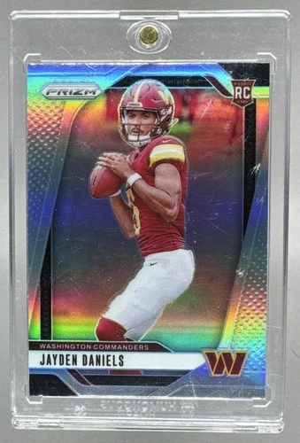 Jayden Daniels 2024 Panini Prizm #347 Silver Rookie RC
