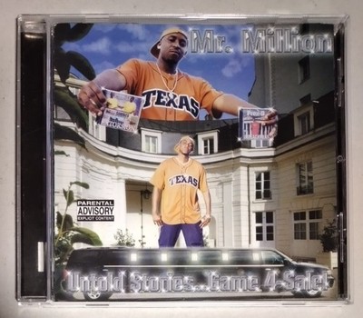 Mr Million - Untold Stories. Game 4 Sale 2002 Houston Texas Rap G-Funk Prez-D