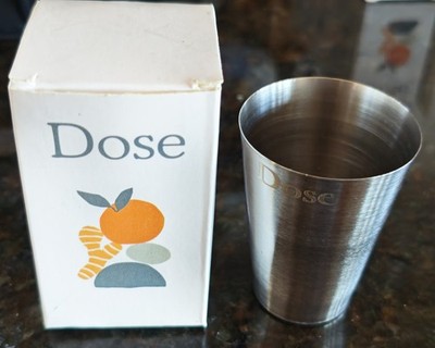 NEW Dose Stainless Steel Shot Glass 2 1/2''H