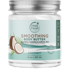Petal Fresh Pure Smoothing Coconut Body Butter, 8 Ounce Pack of 1 ,