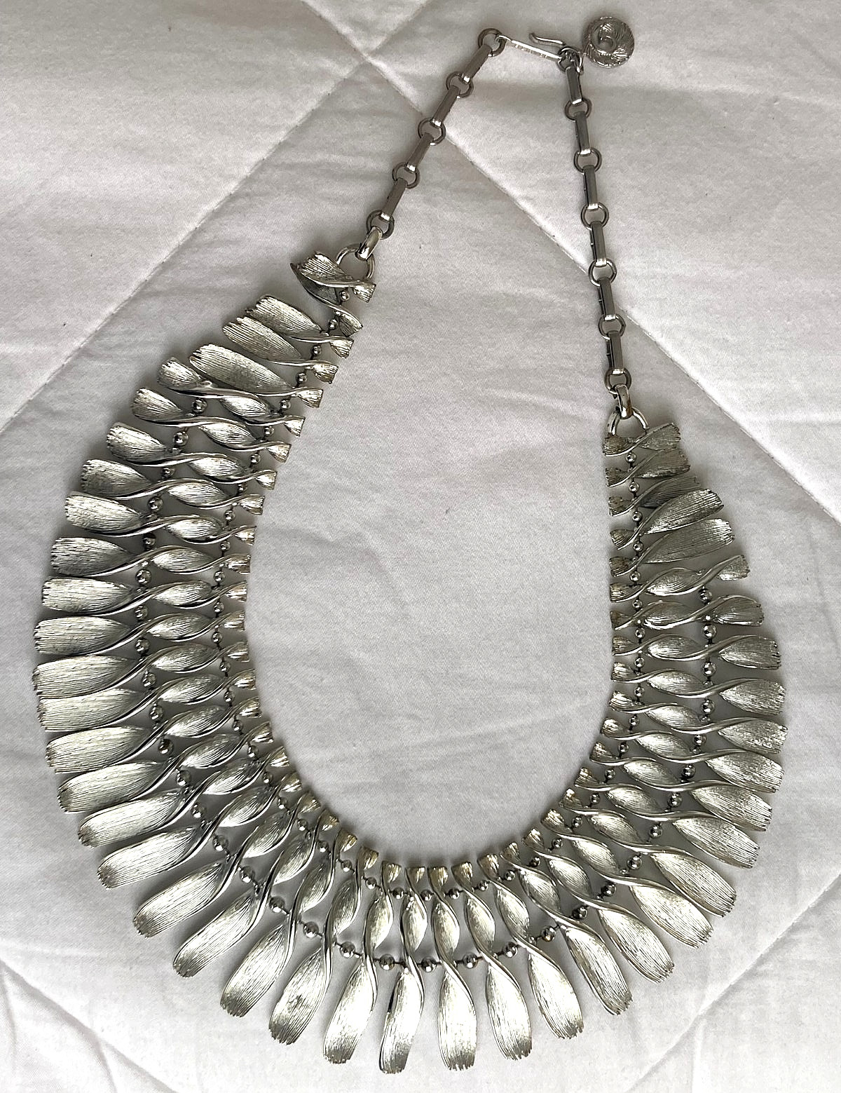 Vintage Signed LISNER Collar Statement NECKLACE B… - image 14