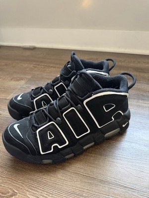 Nike Air More Uptempo Scottie Pippen Men's Sneakers Black/White Size 10.5