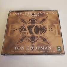 Bach's Complete Cantatas, Vol. 8 by Ton Koopman (CD, 1999) BRAND NEW, SEALED