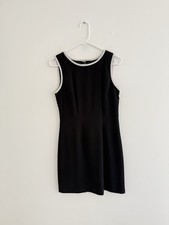 Vintage 90s CDC Black Mini Dress 4