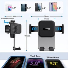 High Stability Flexible Viewing Car Phone Mount Adhesion Heavy Load Support