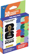 2026 Panini FIFA World Cup Sticker Ecoblister – 10 Official Sticker Packs – Incl