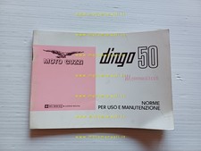 Moto Guzzi Dingo 50 Monomarcia 1971 manuale uso manutenzione libretto originale