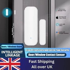 Tuya Zigbee Door Sensor Wireless Open Closed Detection Smart Home Window Magneti