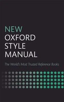 New Oxford Style Manual | Oxford University Press | Buch | Gebunden | Englisch