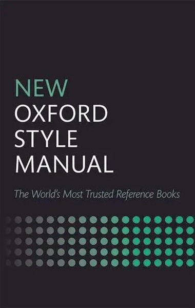 New Oxford Style Manual | Oxford University Press | Buch | Gebunden | Englisch-image