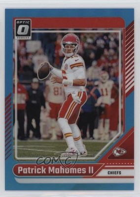 2024 Panini Donruss Optic Aqua Prizm 133/299 Patrick Mahomes II #94 6e0