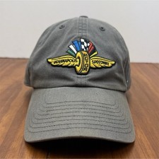 '47 Indianapolis Motor Speedway Racing-Indy Gray Adjustable Cap Hat One Size