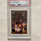 Topps 1992 Gold Michael Jordan #141 Chicago Bulls PSA 9 Graded Card