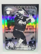2024 Topps Chrome - Austin Wells #281 Negative Refractor (RC)