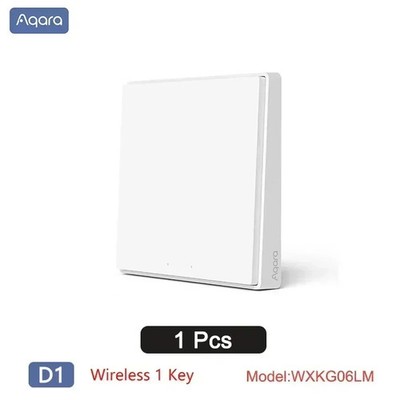 Aqara D1 Wireless Smart Wall Switch ZigBee Remote for Mi Home & HomeKit