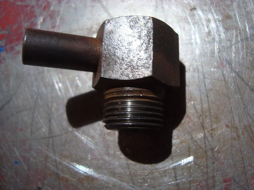 AMC AMX Javelin S/C Rambler Rebel Machine & others power brake vacuum fitting. - Image 2 of 2