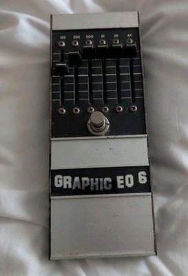 Vintage Carlsbro Graphic EQ 6 Gitarrenpedal 