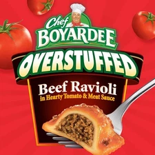 Chef Boyardee Overstuffed Beef Ravioli, 15 Oz Can