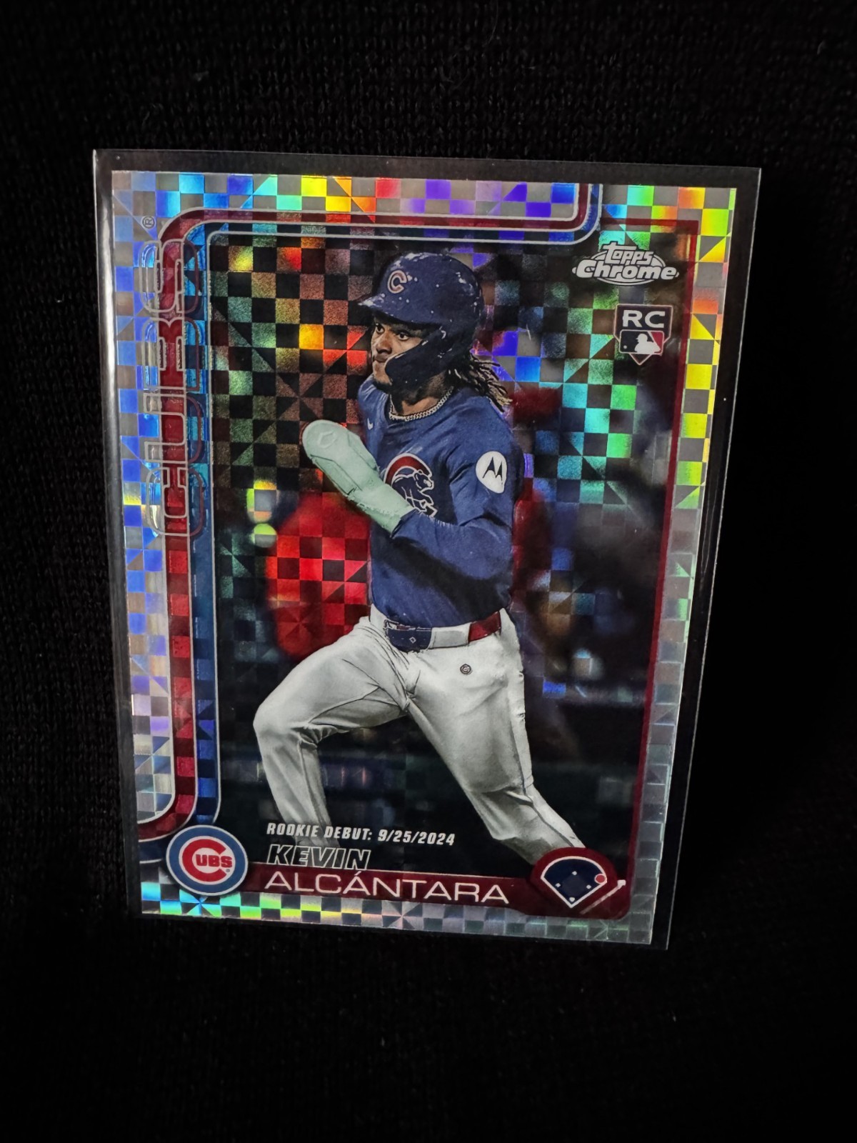 2025 Topps Chrome Update Series - Kevin Alcantara #USC25 X-Fractor (RC)