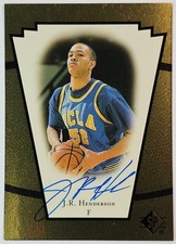 1998-99 Upper Deck SP Top Prospects #JH J.R. Henderson ROOKIE Autograph RC
