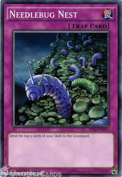 SR02-EN037 Needlebug Nest  1st edition Mint YuGiOh Card