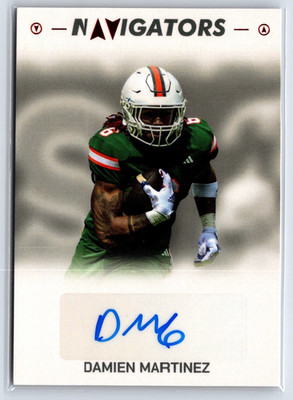 Damien Martinez 2025 Pulse Meridian Navigators #NAV-DM RC Auto /25 Dolphins