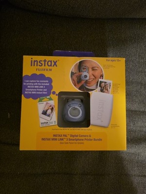 Instax Pal Digital Camera & Instax  Mini Link 3 (Smartphone Printer Bundle)