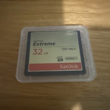SanDisk 120MB/s Extreme S 32GB CompactFlash CF Memory Card SDCFXS-32G 32 GB