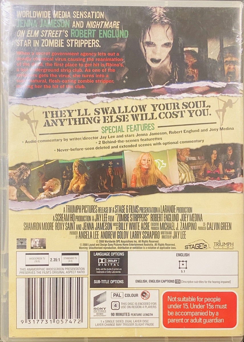 Zombie Strippers (DVD, 2008) for sale online | eBay