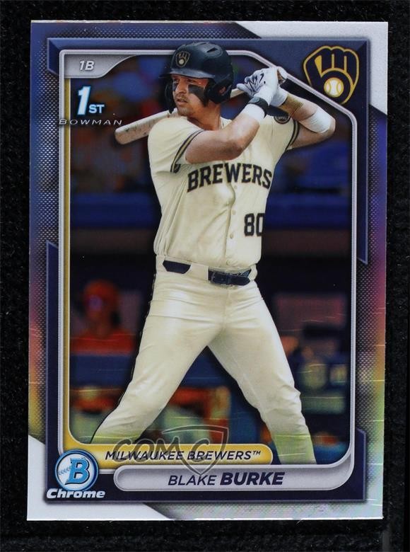 2024 Bowman Draft Chrome Refractor Blake Burke #BDC-95 l8e