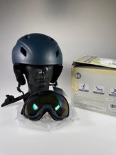 Odoland Skihelm mit Skibrille - Größe 55-59...