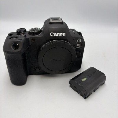 Canon EOS R6 Mark II Body 24.2MP Excellent Low 1K Shutter w/ Battery - 3045