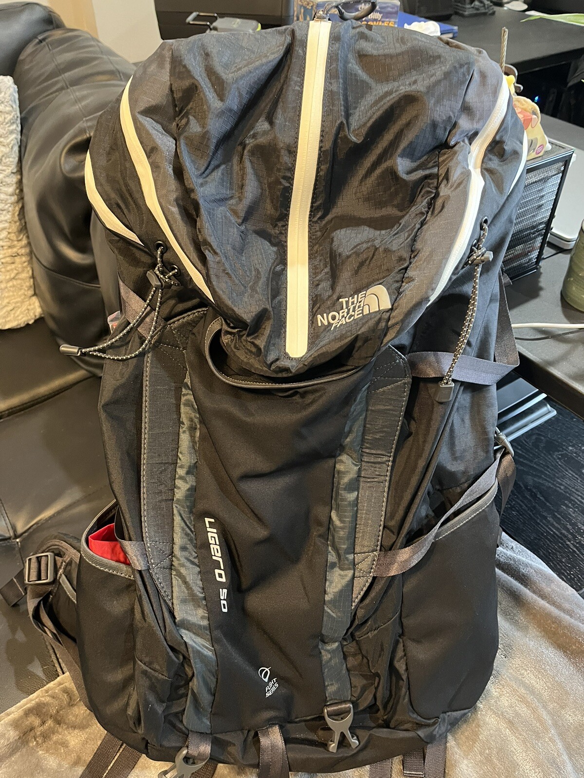 Northface durable hiking backpack for outdoor adventures-image