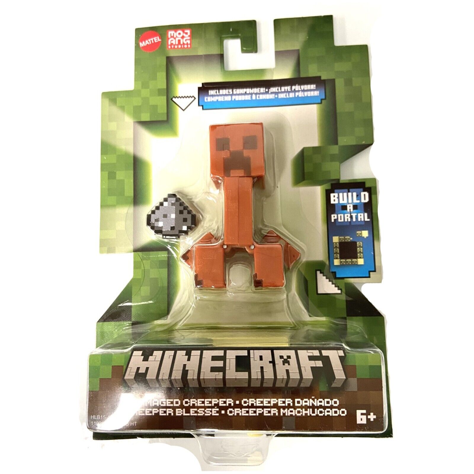 Boneco Creeper Minecraft 22cm - Mattel FVH22 no Shoptime