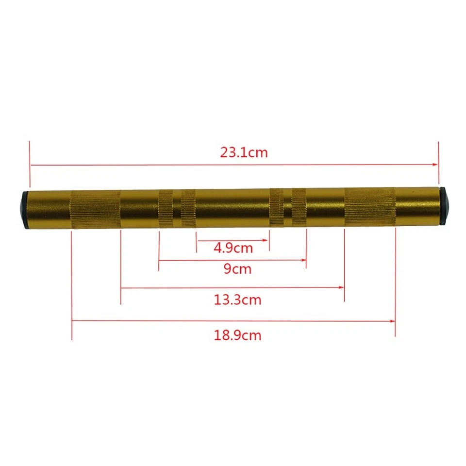 Manillar Moto 7/8" 22mm Dirección Ajustable Manillar Extraíble (ROJO) Foto 2 de 4