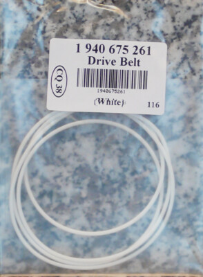 PROJECT  Antriebsriemen  weiss RPM1 CARBON drive belt white