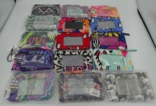 Vera Bradley Zip ID Case w/Key Ring New w/tag Choice CLEARANCE 
