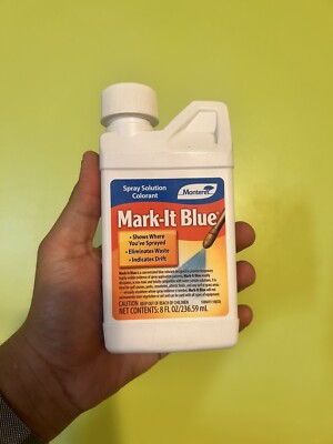 Marker Dye: Monterey Mark-It Blue Spray Solution Colorant Chemical Marker Dye