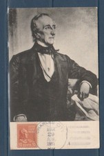 Etc carte maximum USA Etats Unis   John  Tyler   1951