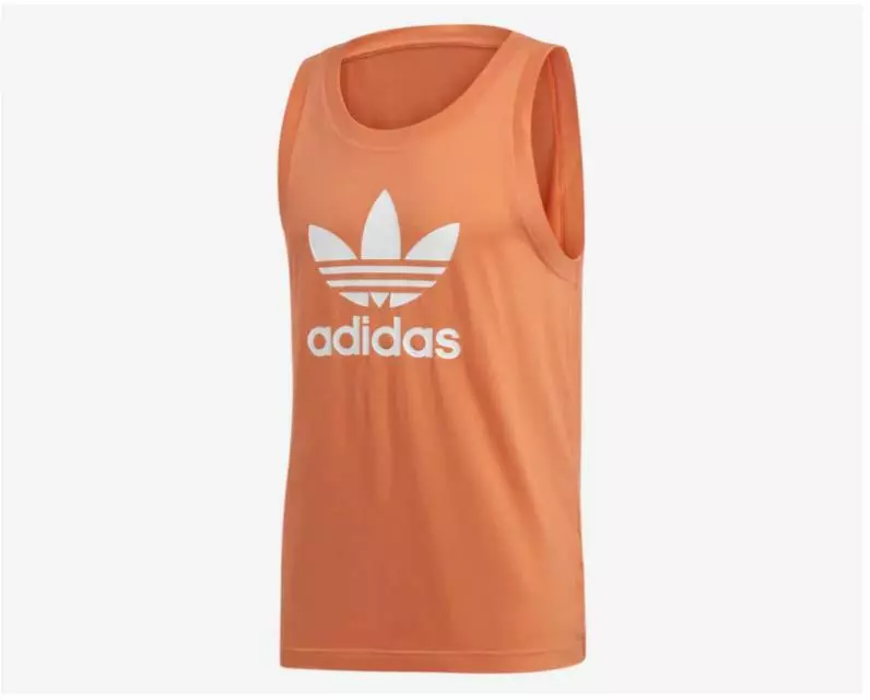 Adidas orange tank best sale top
