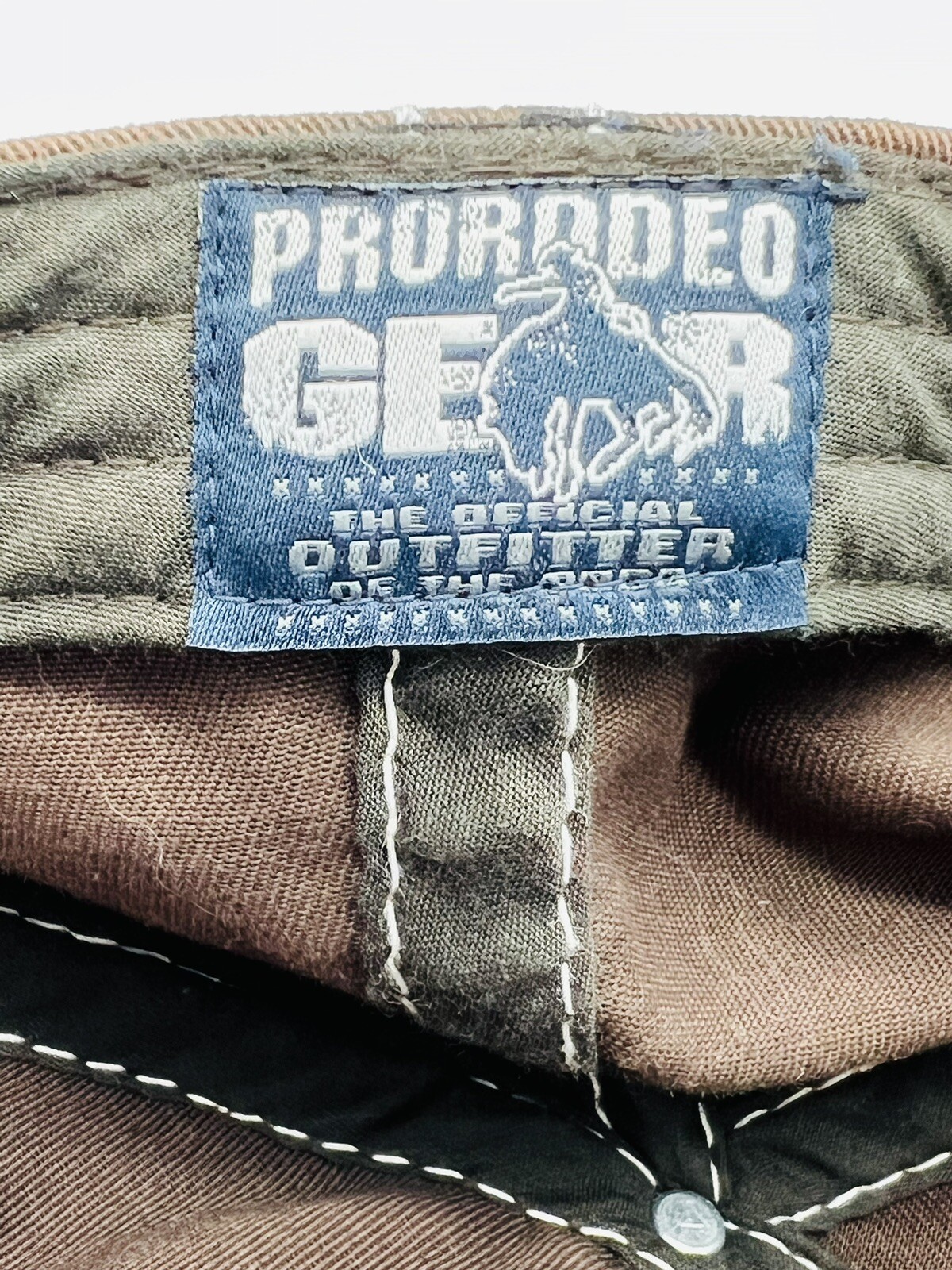 ProRodeo Gear StrapBack Adjustable Brown Baseball… - image 8