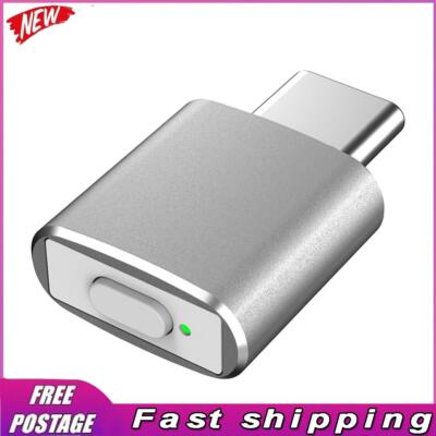 Undetectable Metal Mouse Mover USB C Mouse Jiggler 3 Jiggle Modes PC Accessories