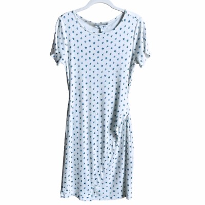 41 Hawthorn Brigitte Knit Dress White Blue Floral Cottagecore Size Small Casual | eBay 41 Hawthorn Brigitte Knit Dress White Blue Floral Cottagecore Size Small Casual | eBay