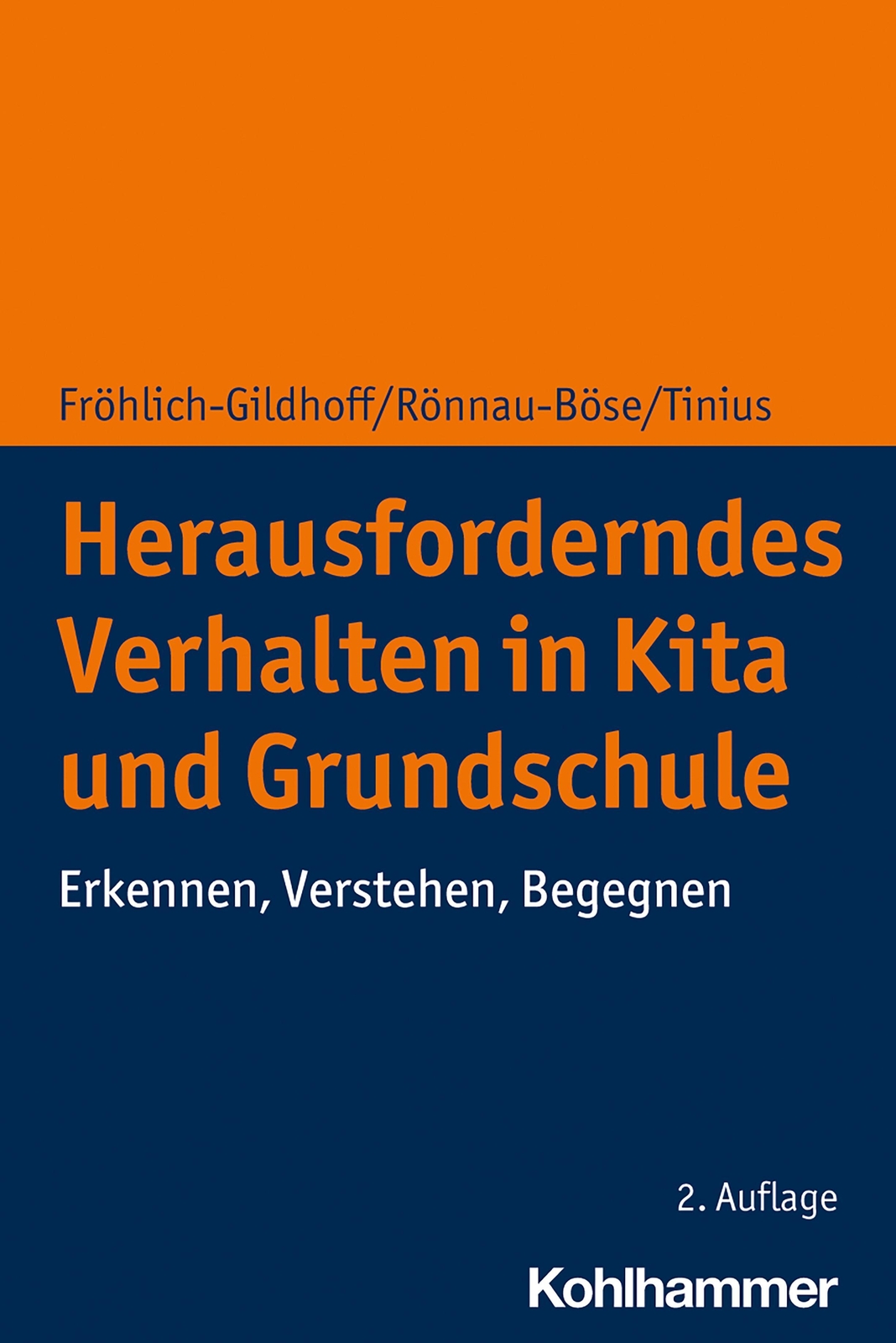 Thumbnail - Herausforderndes Verhalten In Kita Und Grundschule | Fröhlich-gildhoff