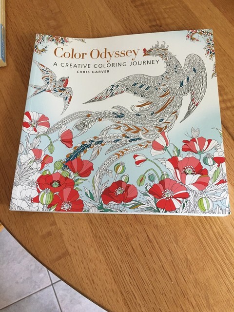 Color Odyssey A Creative Journey by Chris Garver Adult Coloring Book ...