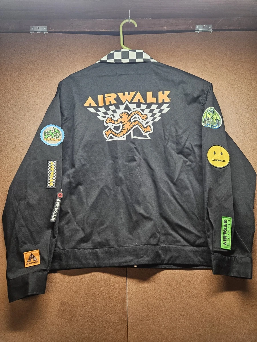 Veste Airwalk Vintage Réversible Homme Taille XL - Style Snowboard/skate Années 80 - Occasion TB état