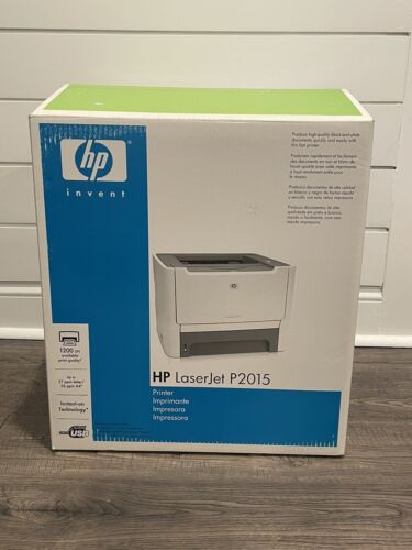 New HP LaserJet P2015 Monochrome Laser Printer - Zdjęcie 1 z 10